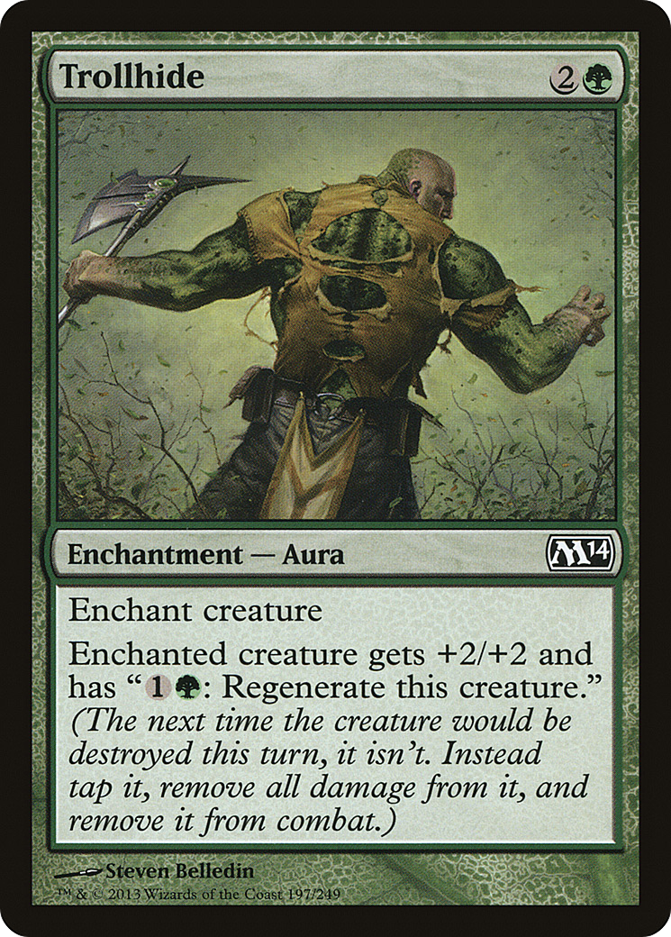 Trollhide (M14-197) - common - Foil