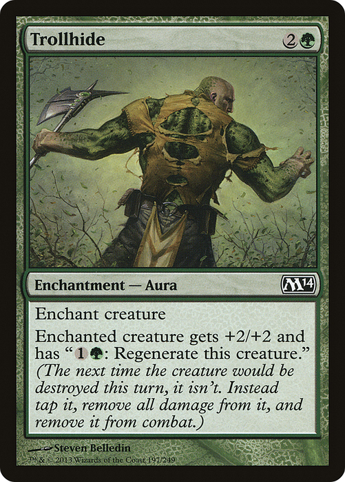 Trollhide (M14-197) - common - Foil
