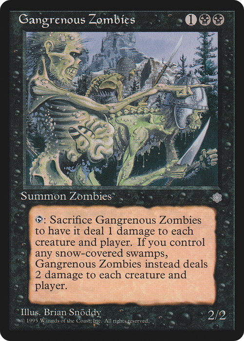 Gangrenous Zombies (ICE-127) - common