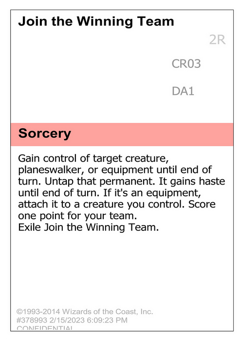 Join the Winning Team (UNK-CR03D) - common