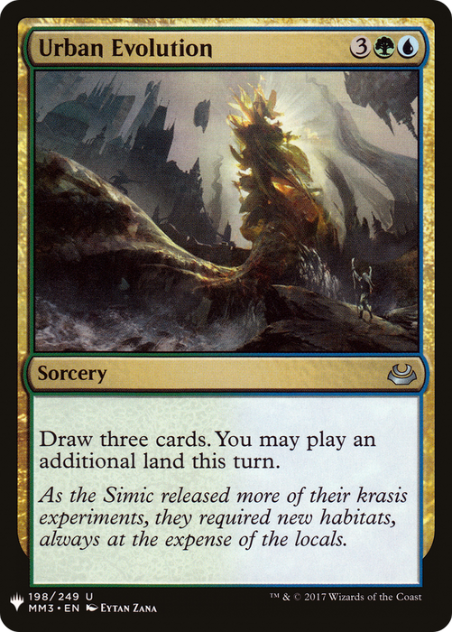 Urban Evolution (LIST-MM3-198) - uncommon