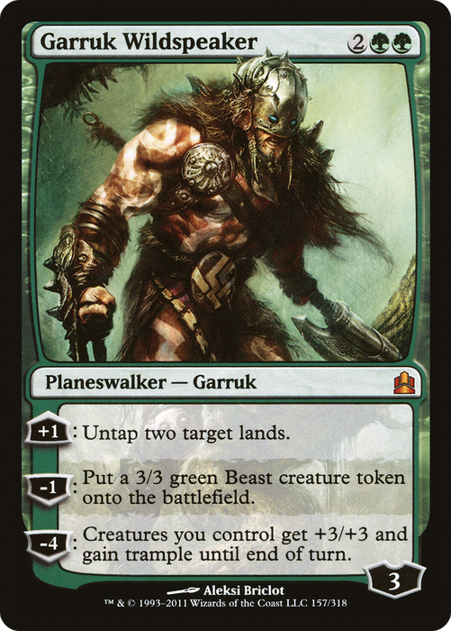 Garruk Wildspeaker (CMD-157) - mythic
