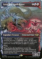 Lutri, the Spellchaser (MUL-052) - rare: (Showcase) (Borderless)