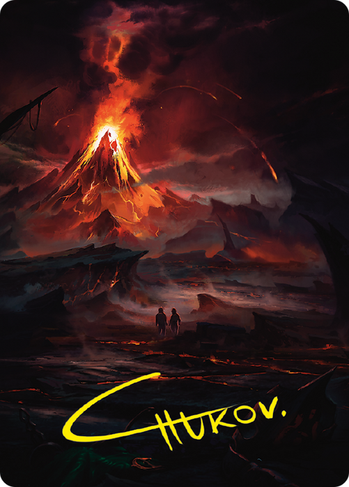 Valley of Gorgoroth // Valley of Gorgoroth (ALTR-080) - common (Borderless)