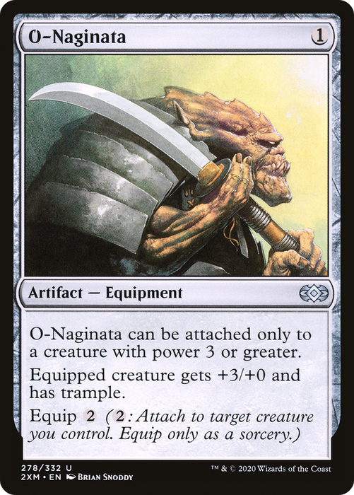 O-Naginata (2XM-278) - uncommon - Foil
