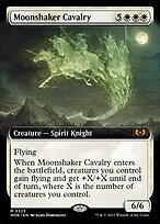 Moonshaker Cavalry (WOE-325) - mythic: (Extended Art) - Foil