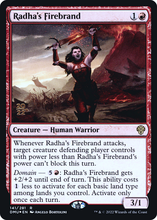 Radha's Firebrand (PRE-141S) - rare - Foil