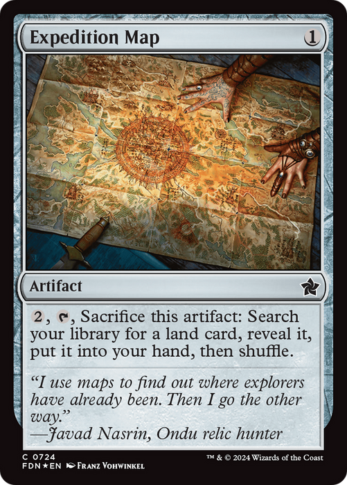 Expedition Map (FDN-724) - common - Foil