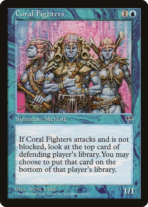 Coral Fighters (MIR-059) - uncommon