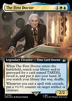 The First Doctor (WHO-1005) - rare: (Extended Art) - Foil