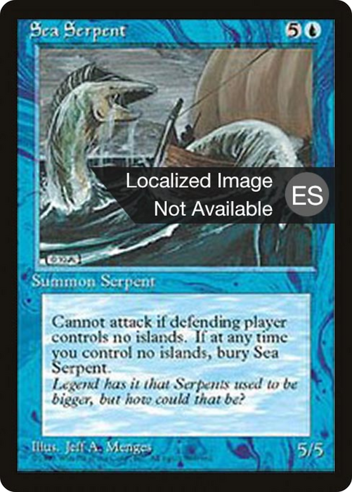 Sea Serpent (4BB-098) - common