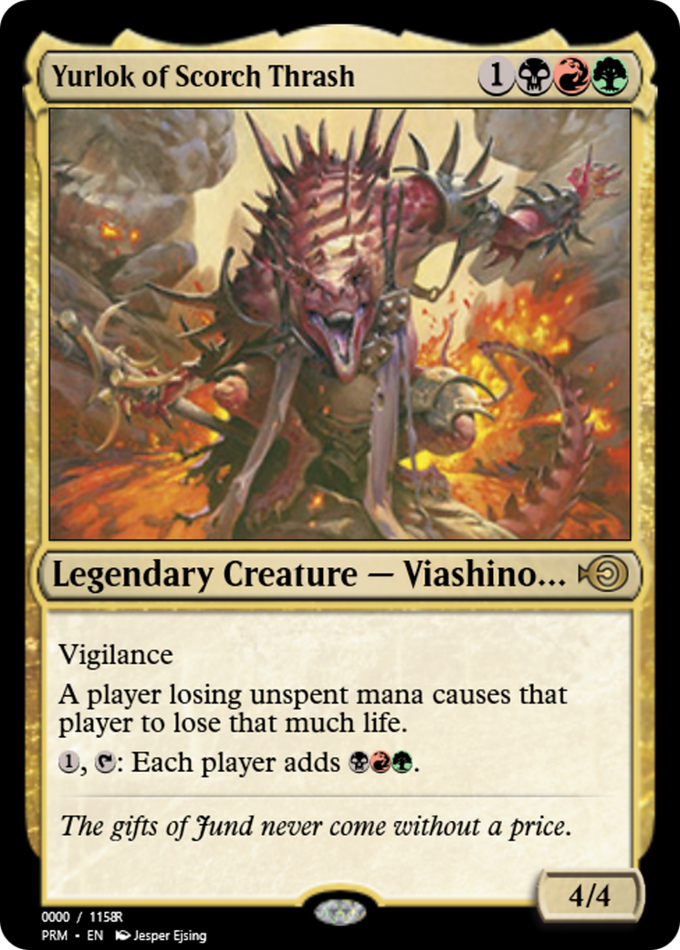 Yurlok of Scorch Thrash (PRM-86352) - rare - Foil