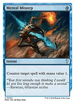 Mental Misstep (MB2-030) - uncommon