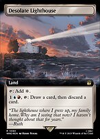 Desolate Lighthouse (WHO-1080) - rare: (Extended Art) - Foil