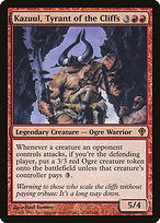 Kazuul, Tyrant of the Cliffs (WWK-084) - rare - Foil