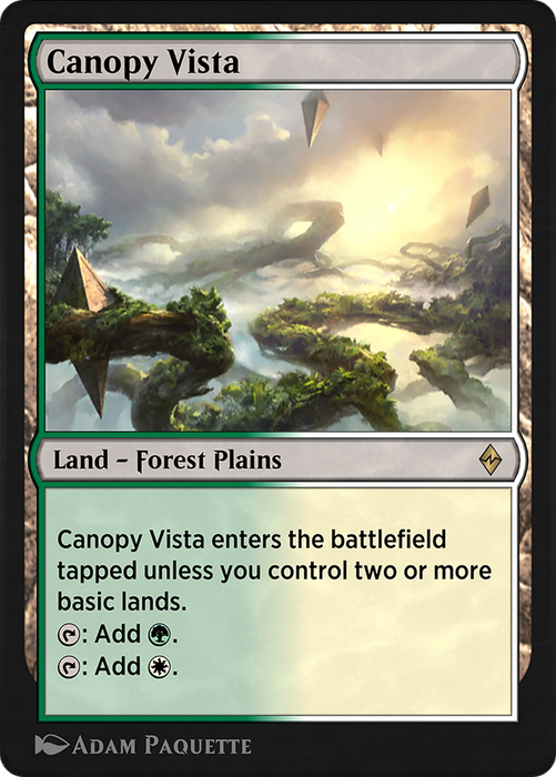 Canopy Vista (EA3-020) - rare