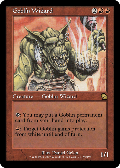 Goblin Wizard (ME1-097) - rare