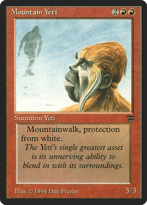 Mountain Yeti (LEG-159) - uncommon