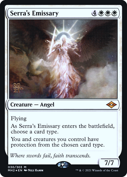 Serra's Emissary (PRE-30S) - mythic - Foil