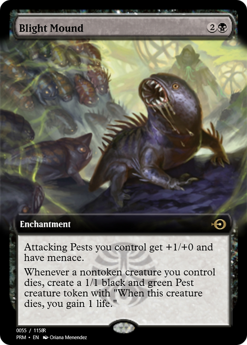Blight Mound (PRM-90082) - rare - Foil