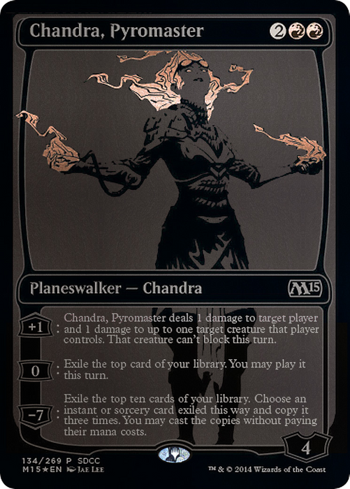 Chandra, Pyromaster (MEDIA-134) - mythic - Foil