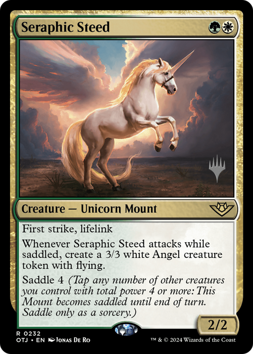 Seraphic Steed (PPOTJ-232P) - rare - Foil