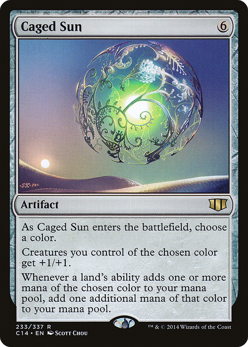 Caged Sun (C14-233) - rare