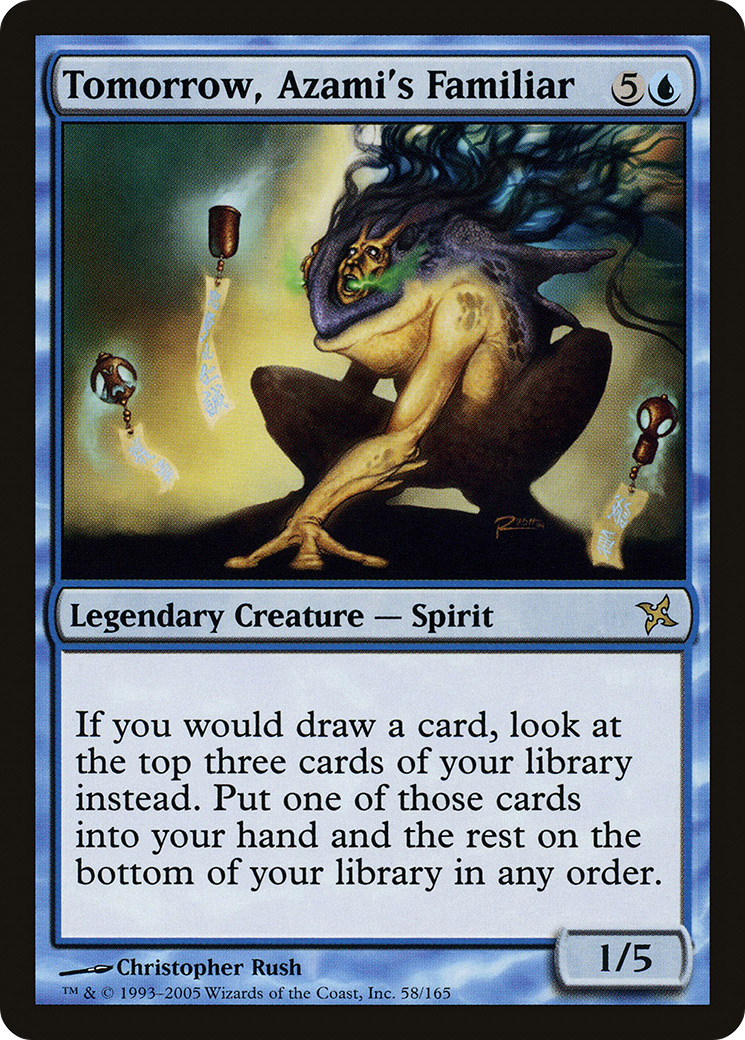 Tomorrow, Azami's Familiar (BOK-058) - rare - Foil