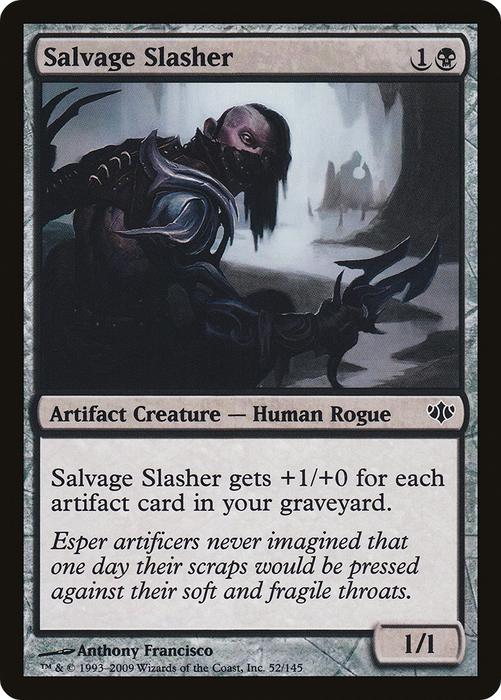 Salvage Slasher (CON-052) - common - Foil