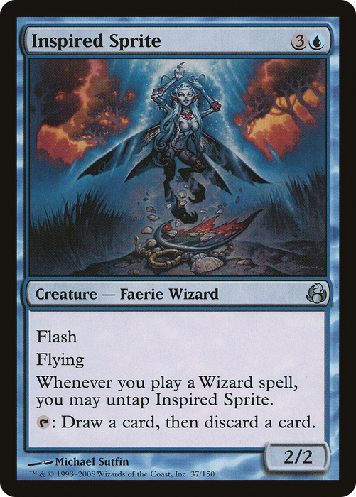 Inspired Sprite (MOR-037) - uncommon - Foil
