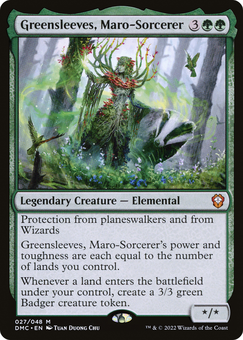 Greensleeves, Maro-Sorcerer (DMC-027) - mythic