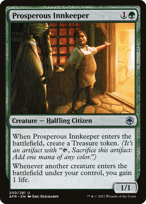 Prosperous Innkeeper (AFR-200) - uncommon - Foil