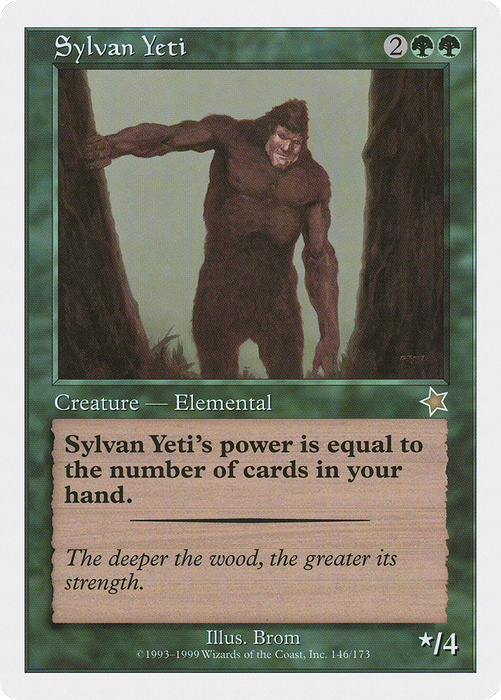 Sylvan Yeti (S99-146) - rare