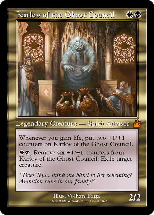 Karlov of the Ghost Council (RVR-369) - mythic - Foil