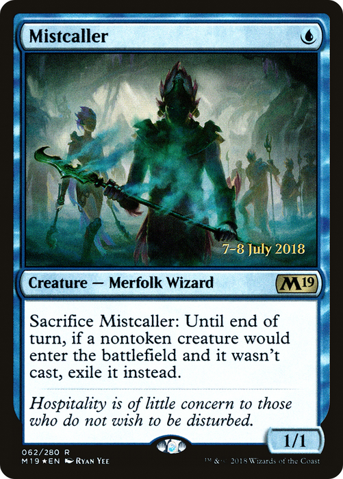 Mistcaller (PRE-62S) - rare - Foil