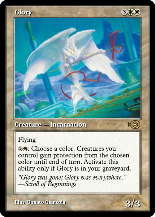 Glory (PRM-36248) - rare - Foil