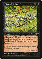 Kaervek's Hex (MIR-130) - uncommon