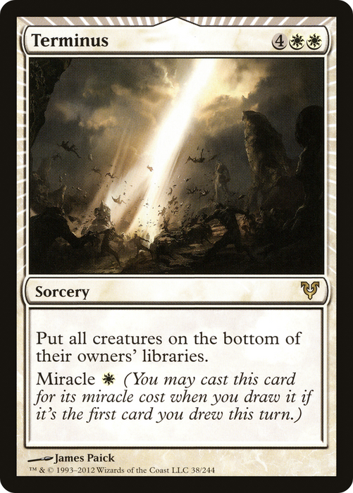 Terminus (AVR-038) - rare: (miracle) - Foil