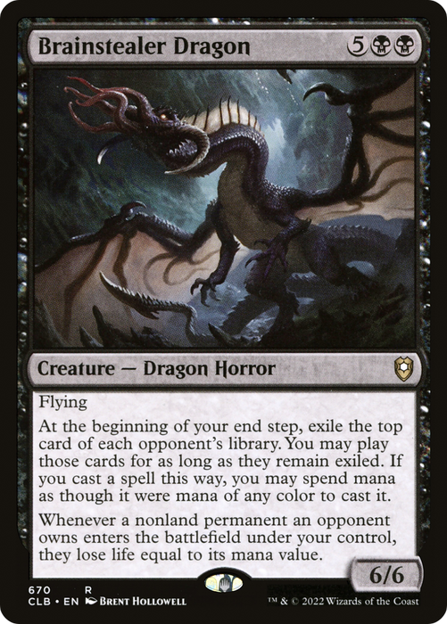 Brainstealer Dragon (CLB-670) - rare