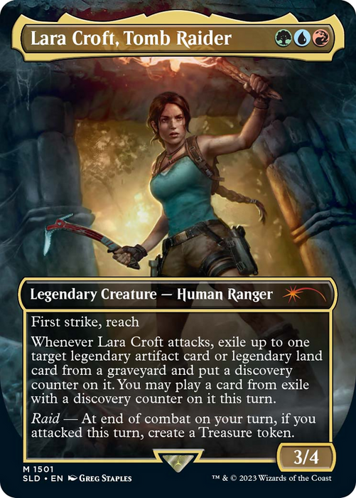 Lara Croft, Tomb Raider (SLD-1501) - mythic (Borderless)