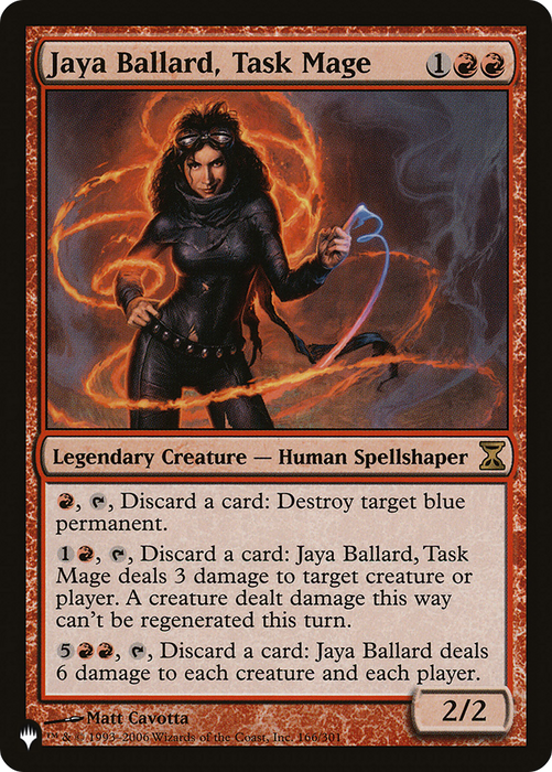 Jaya Ballard, Task Mage (LIST-TSP-166) - rare