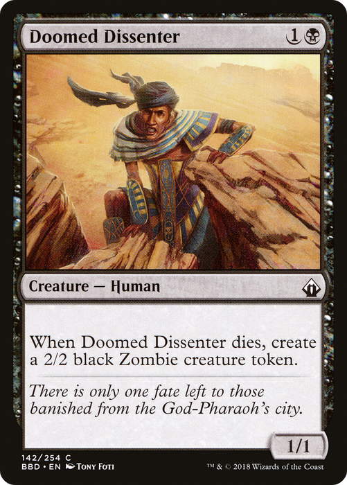Doomed Dissenter (BBD-142) - common - Foil