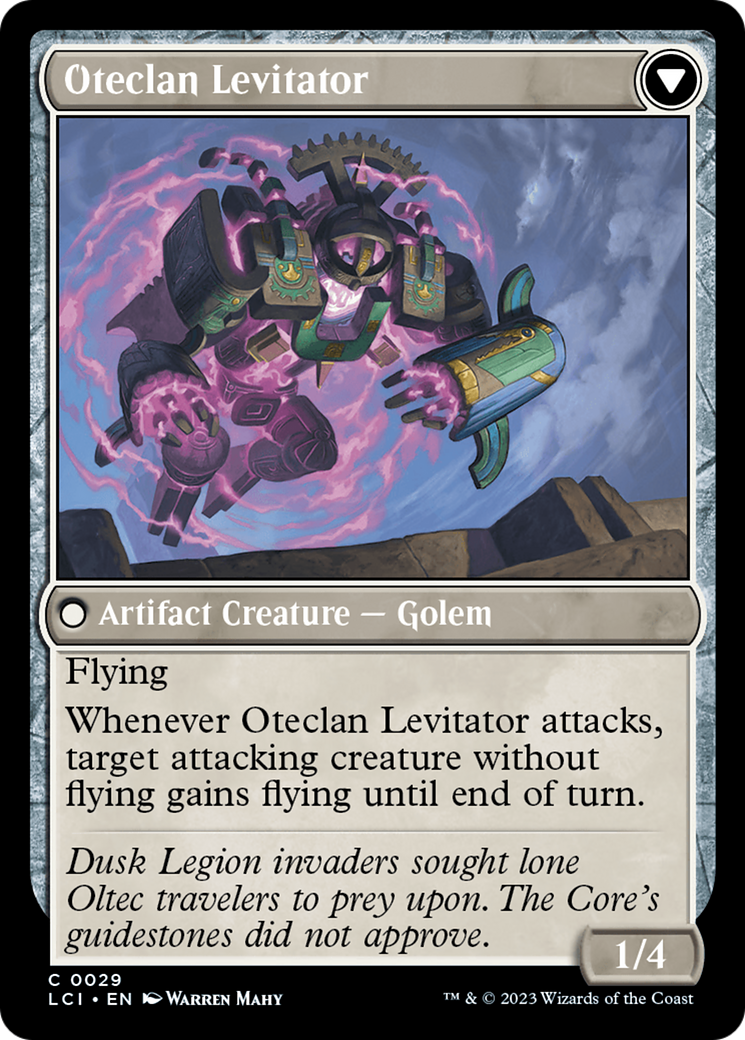Oteclan Landmark // Oteclan Levitator (LCI-029) - common - Foil