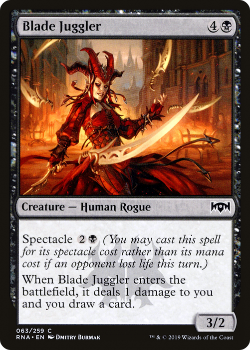 Blade Juggler (RNA-063) - common - Foil