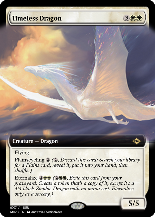 Timeless Dragon (PRM-91215) - rare - Foil