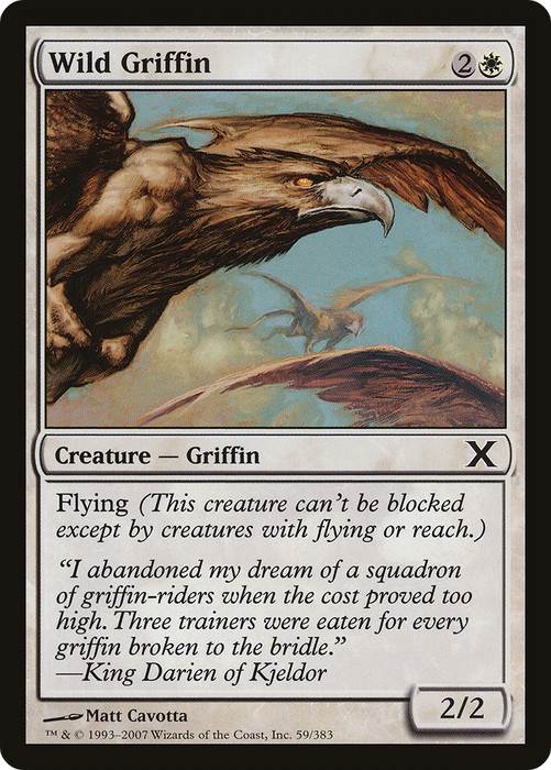 Wild Griffin (10E-059) - common