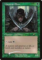 Llanowar Elves (MEDIA-01★) - rare - Foil