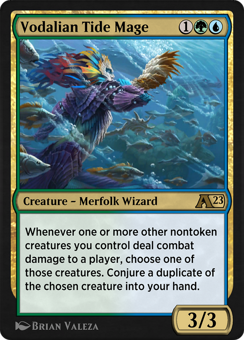 Vodalian Tide Mage (YDMU-029) - rare