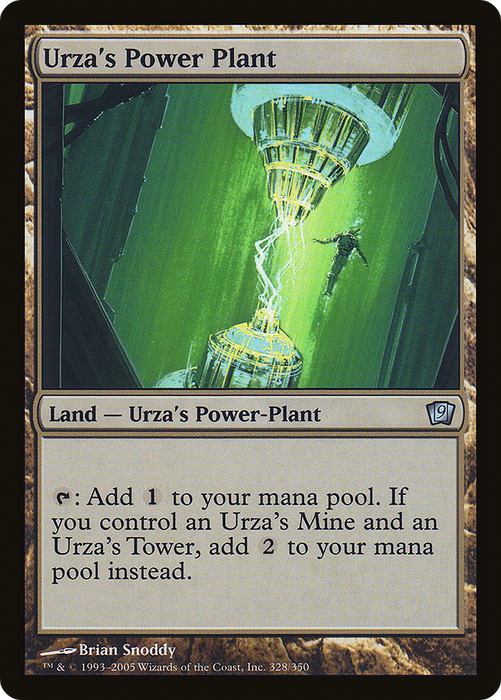 Urza's Power Plant (9ED-328★) - uncommon - Foil