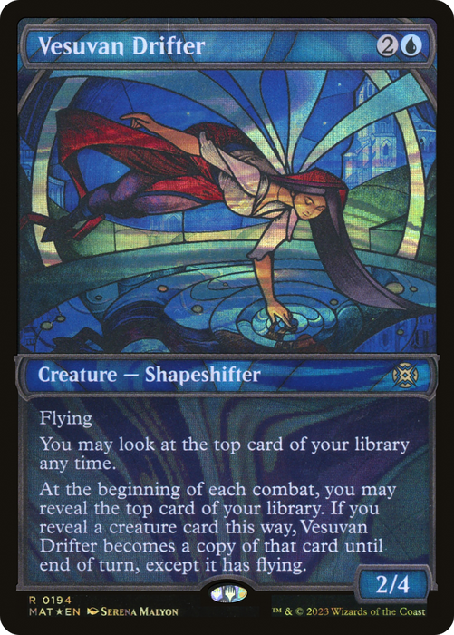 Vesuvan Drifter (MAT-194) - rare: (Showcase) - Foil